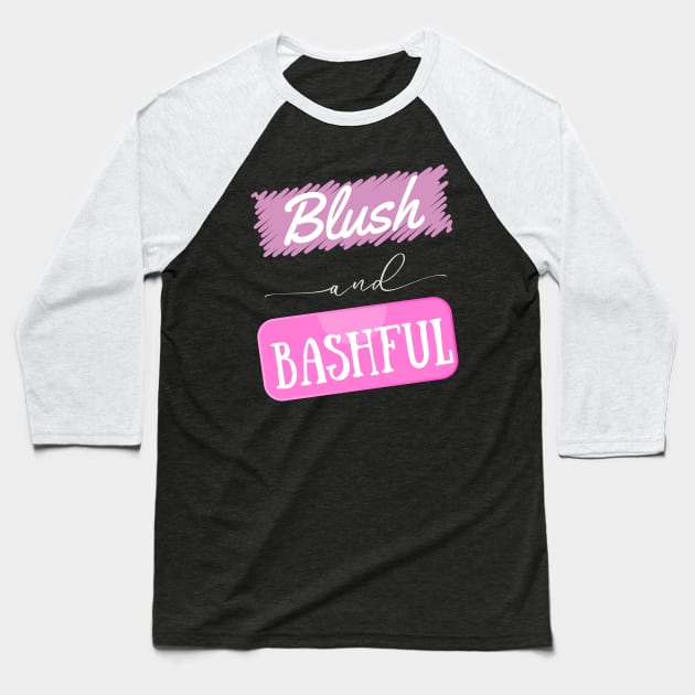 Shelby’s Blush & Bashful Baseball T-Shirt by WearablePSA